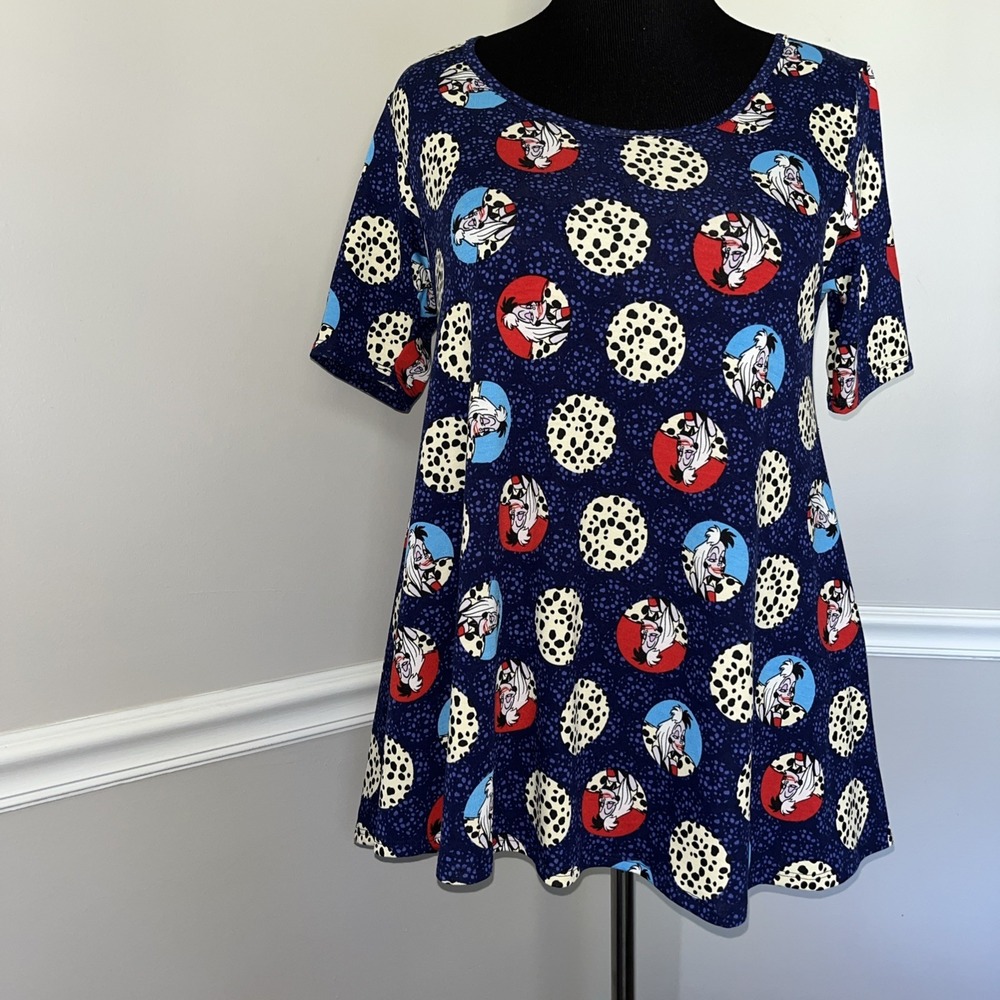 LuLaRoe‎ Disney Perfect-T Short Sleeve Top Size Small - Picture 2 of 14